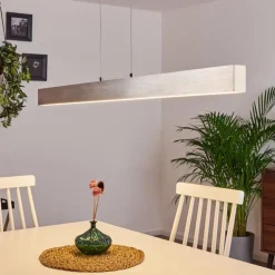 Suspension Poroporo LED Nickel mat, 1 lumière