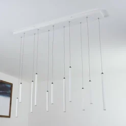 Suspension Porquera LED Blanc, 11 lumières