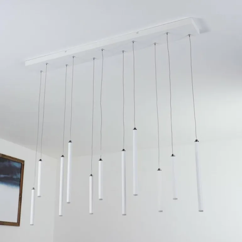 Suspension Porquera LED Blanc, 11 lumières