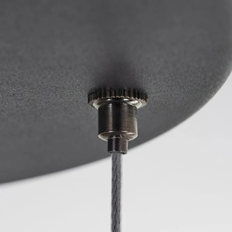 Suspension Porquera LED Noir, 11 lumières