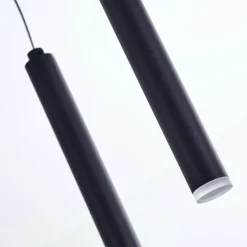 Suspension Porquera LED Noir, 11 lumières
