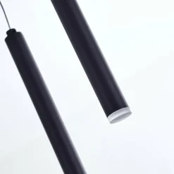 Suspension Porquera LED Noir, 11 lumières