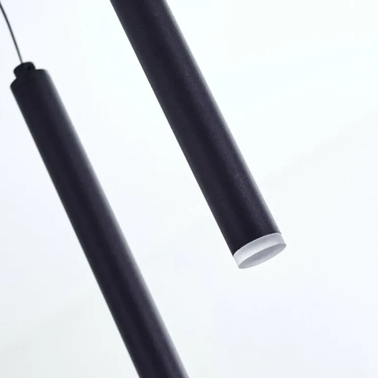Suspension Porquera LED Noir, 11 lumières