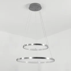 Suspension Preci LED Nickel mat, 1 lumière
