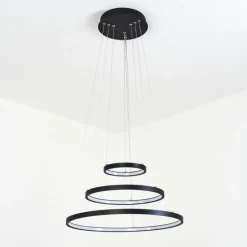 Suspension Preci LED Noir, 1 lumière