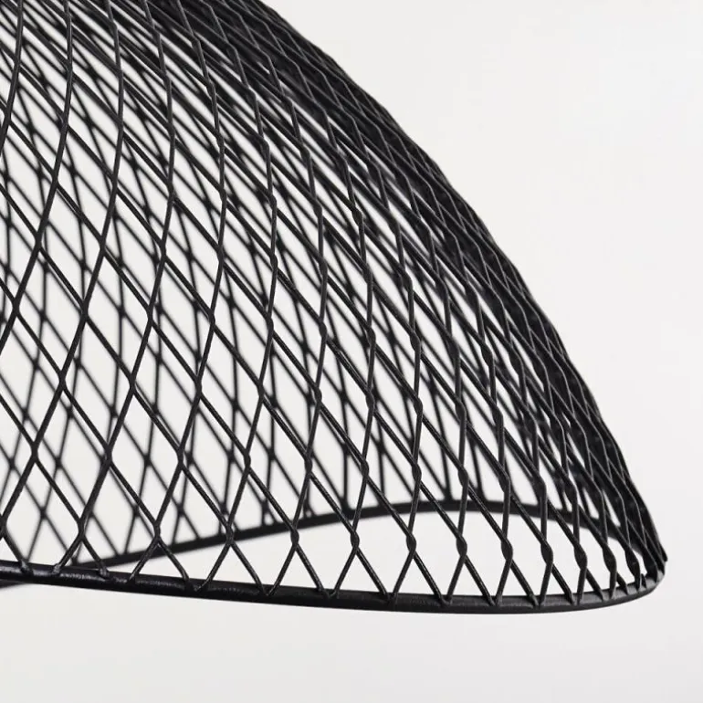Suspension Pucara Noir, 1 lumière
