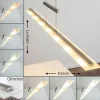 Suspension Ramsele LED Chrome, Nickel mat, 7 lumières