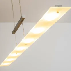 Suspension Ramsele LED Chrome, Nickel mat, 7 lumières