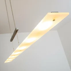 Suspension Ramsele LED Chrome, Nickel mat, 7 lumières