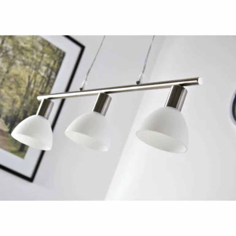 Suspension Reality DALLAS nickel Nickel mat, 3 lumières