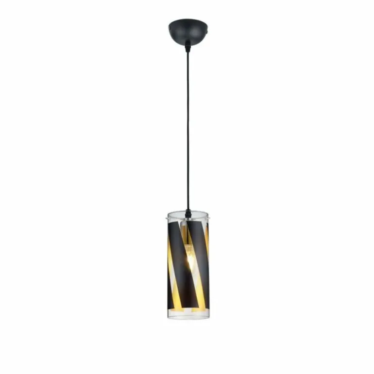 Suspension Reality FARINA Noir, 1 lumière