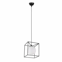 Suspension Reality GABBIA Noir, 1 lumière