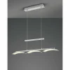 Suspension Reality Ikaria LED Nickel mat, 3 lumières