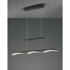 Suspension Reality Ikaria LED Noir, 3 lumières