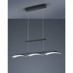 Suspension Reality Ikaria LED Noir, 3 lumières
