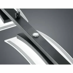 Suspension Reality Ikaria LED Noir, 3 lumières