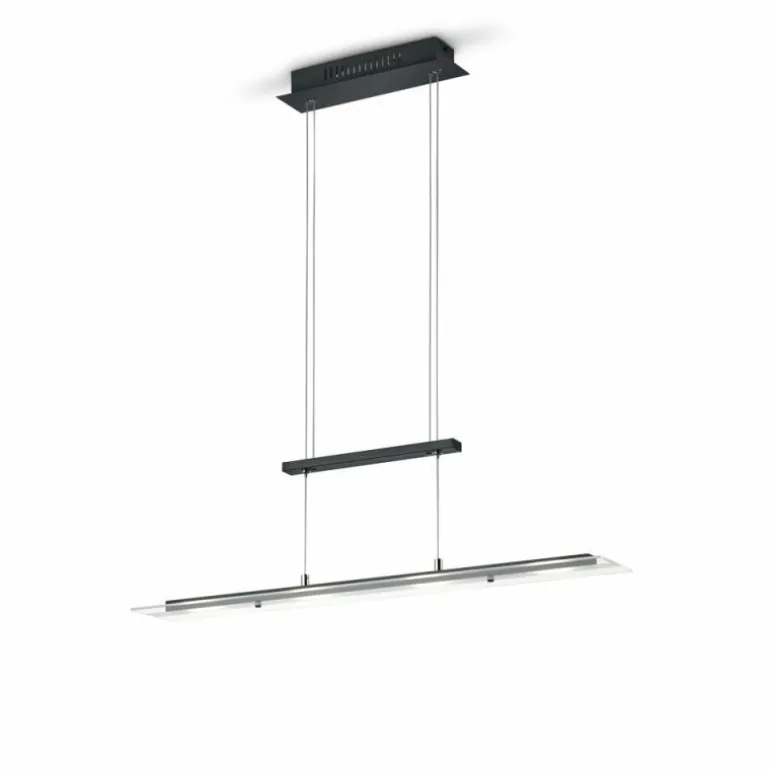 Suspension Reality MILOS LED Noir, 4 lumières