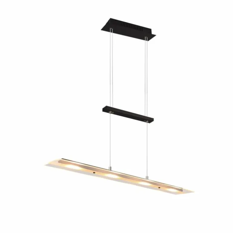 Suspension Reality MILOS LED Noir, 4 lumières