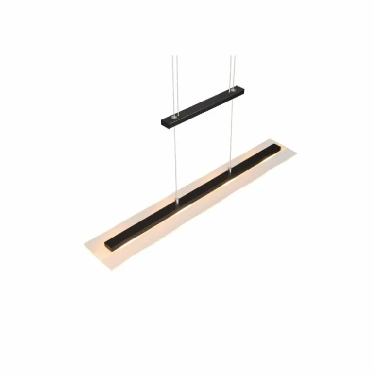 Suspension Reality MILOS LED Noir, 4 lumières