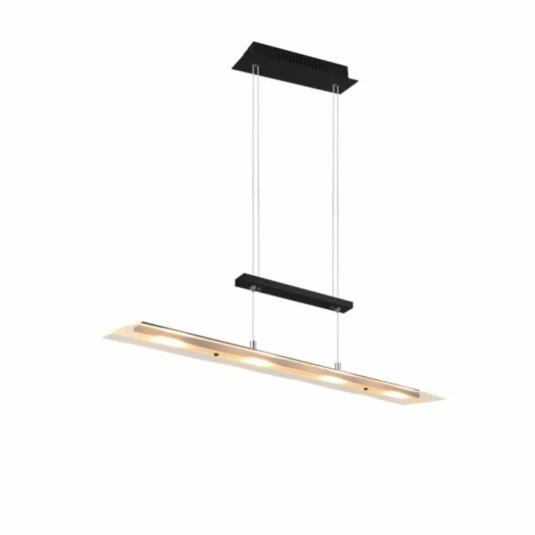 Suspension Reality MILOS LED Noir, 4 lumières