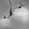 Suspension Reality Rouille, 2 lumières
