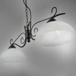 Suspension Reality Rouille, 2 lumières