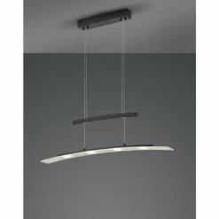 Suspension Reality Samos LED Noir, 4 lumières