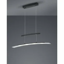 Suspension Reality Samos LED Noir, 4 lumières