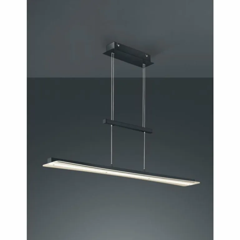 Suspension Reality Smash LED Noir, 1 lumière