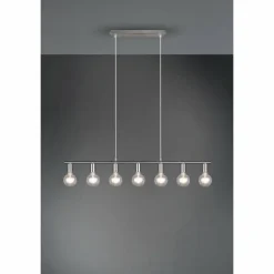Suspension Reality Vannes Nickel mat, 7 lumières