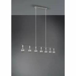 Suspension Reality Vannes Nickel mat, 7 lumières