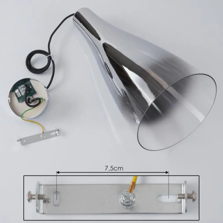 Suspension Rehula Chrome, 1 lumière