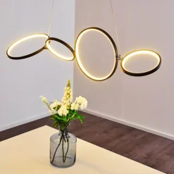 Suspension Rodekro LED Noir, 1 lumière