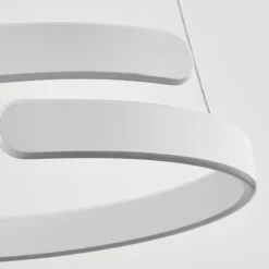Suspension Rosemond LED Blanc, 1 lumière