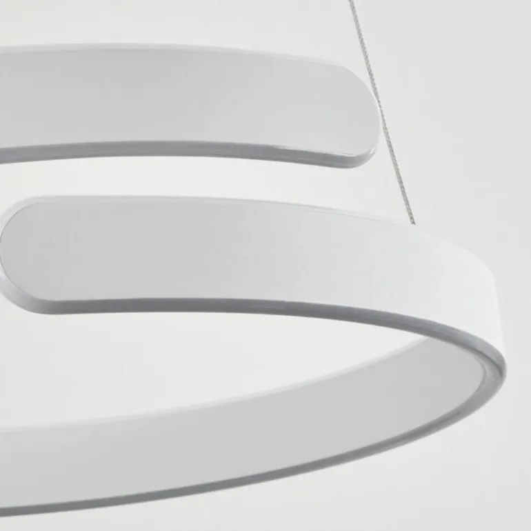 Suspension Rosemond LED Blanc, 1 lumière