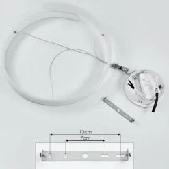 Suspension Rosemond LED Blanc, 1 lumière