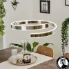 Suspension Rosemond LED Chrome, 1 lumière