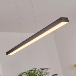 Suspension Seaton LED Noir, 1 lumière