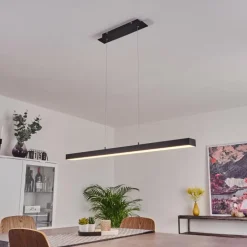 Suspension Seaton LED Noir, 1 lumière