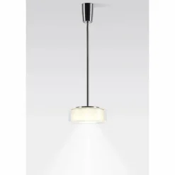 Suspension Serien Lighting CURLING LED Aluminium, Chrome, 1 lumière