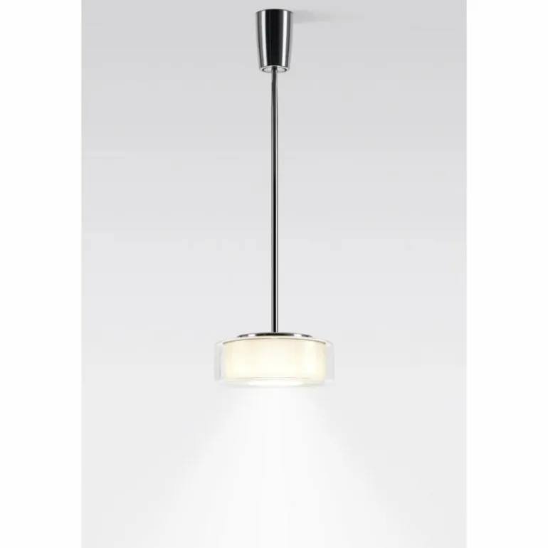 Suspension Serien Lighting CURLING LED Aluminium, Chrome, 1 lumière