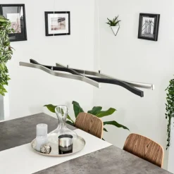 Suspension Serlande LED Aluminium, 1 lumière