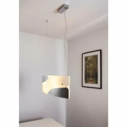 Suspension Sil Lux Chrome, 4 lumières