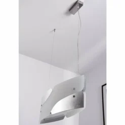 Suspension Sil Lux Chrome, 4 lumières