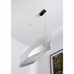 Suspension Sil Lux Chrome, 4 lumières