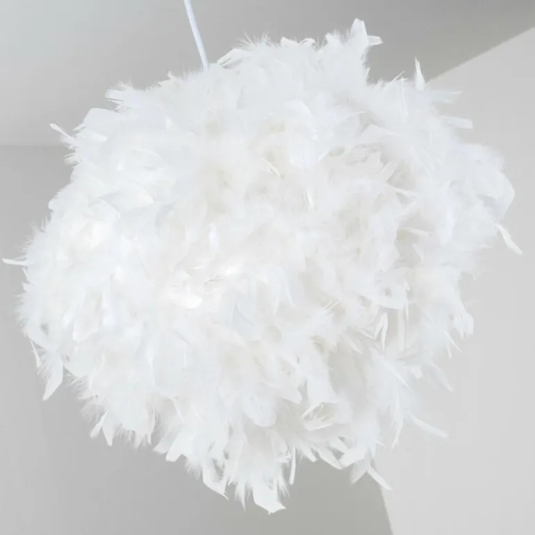 Suspension Skaulo Blanc, 1 lumière