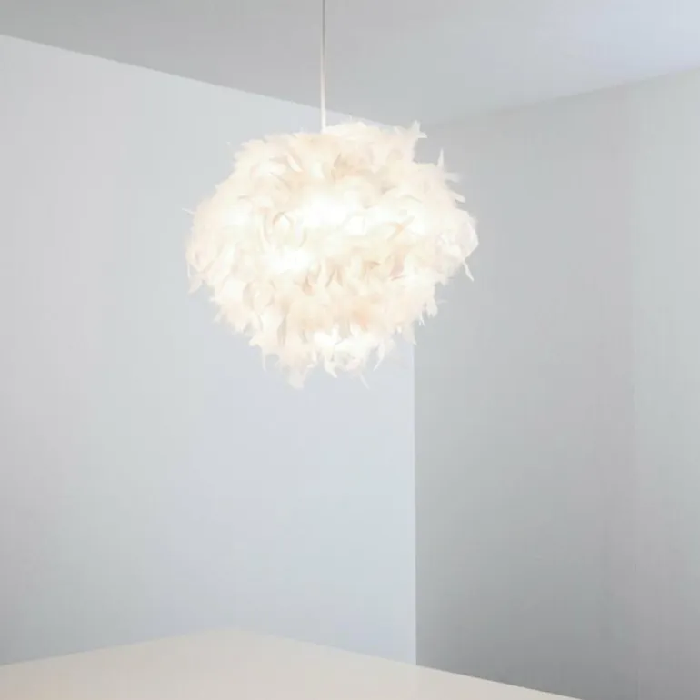 Suspension Skaulo Blanc, 1 lumière