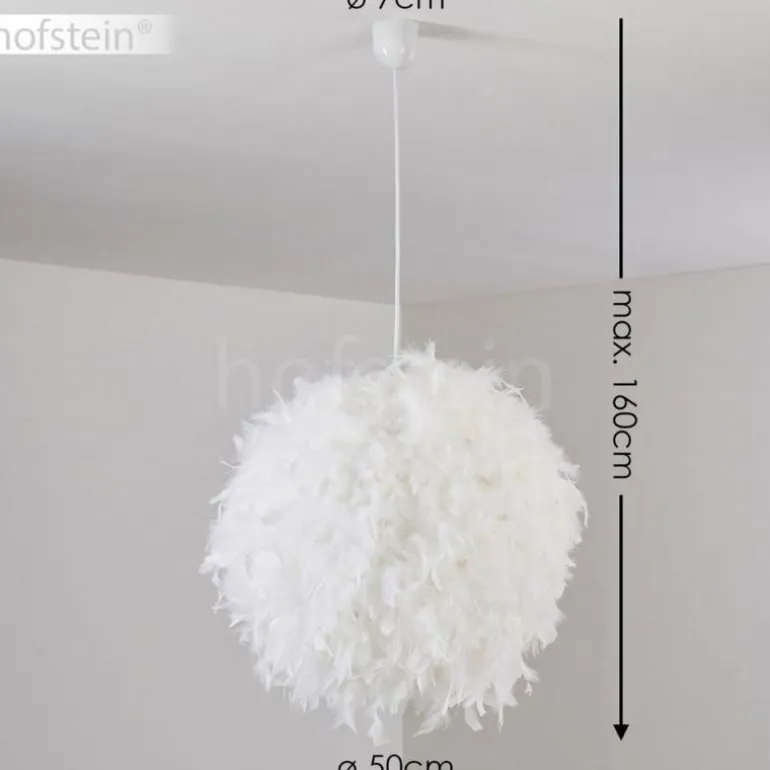 Suspension Skaulo Blanc, 1 lumière