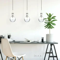Suspension Steinhauer Elegance Transparent, 1 lumière