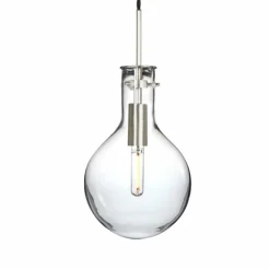 Suspension Steinhauer Elegance Transparent, 4 lumières